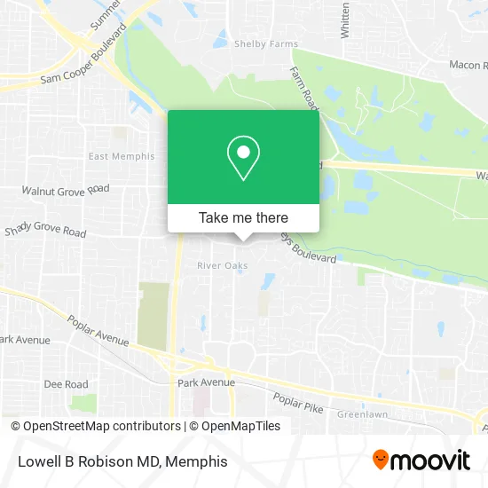 Lowell B Robison MD map