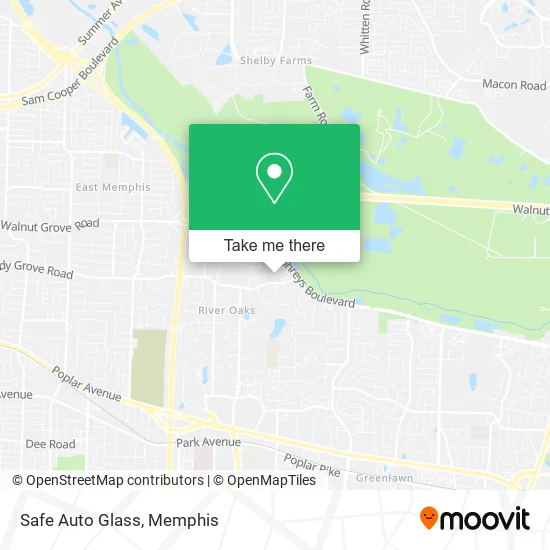 Safe Auto Glass map