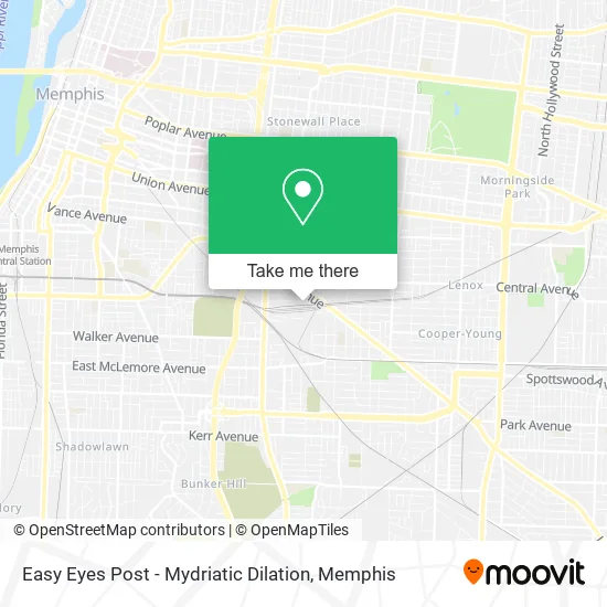 Mapa de Easy Eyes Post - Mydriatic Dilation