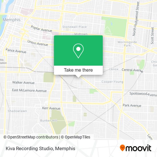 Kiva Recording Studio map