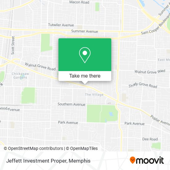 Jeffett Investment Proper map