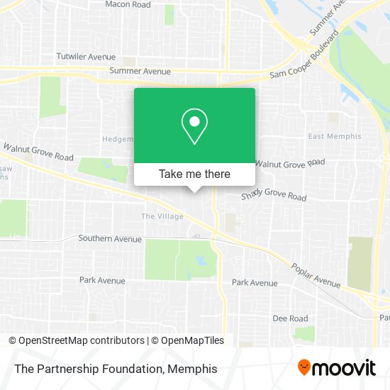 The Partnership Foundation map