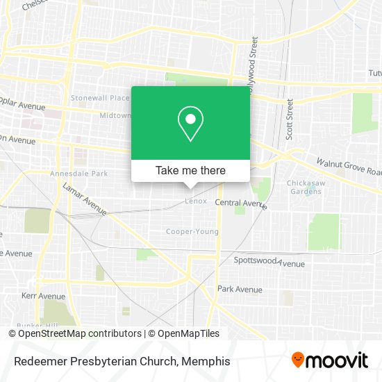 Mapa de Redeemer Presbyterian Church