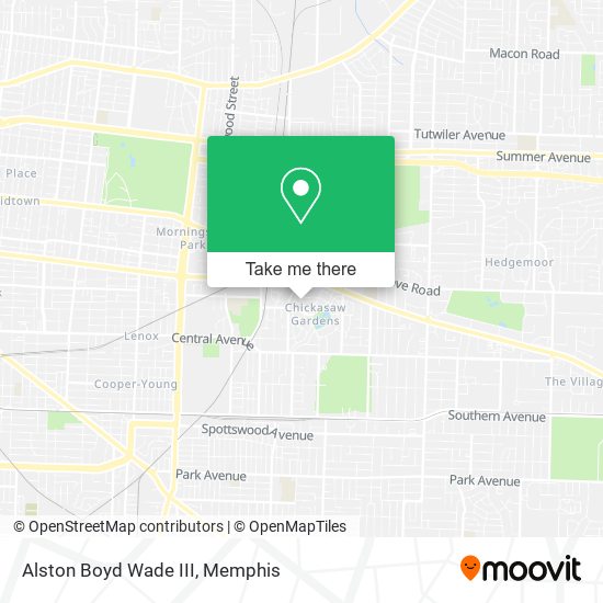 Mapa de Alston Boyd Wade III