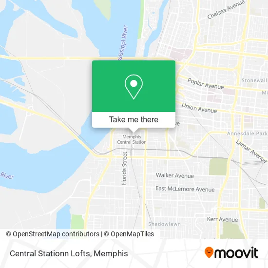 Mapa de Central Stationn Lofts