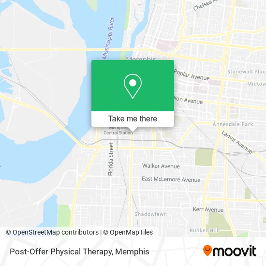 Mapa de Post-Offer Physical Therapy