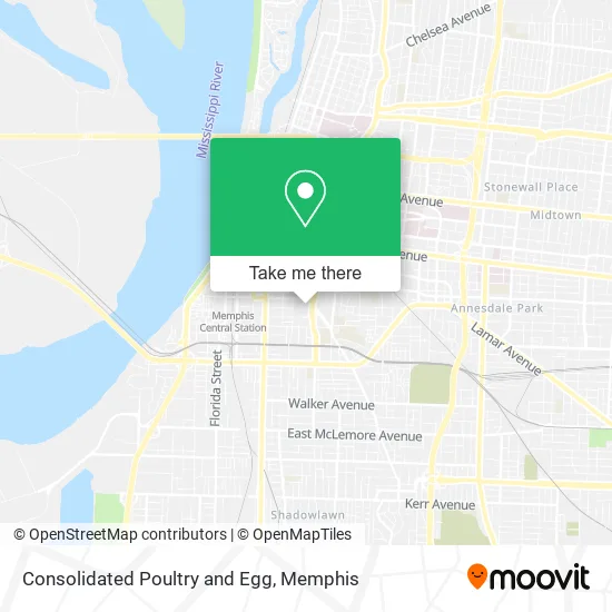 Consolidated Poultry and Egg map