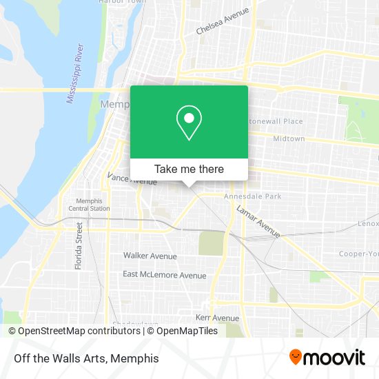 Mapa de Off the Walls Arts