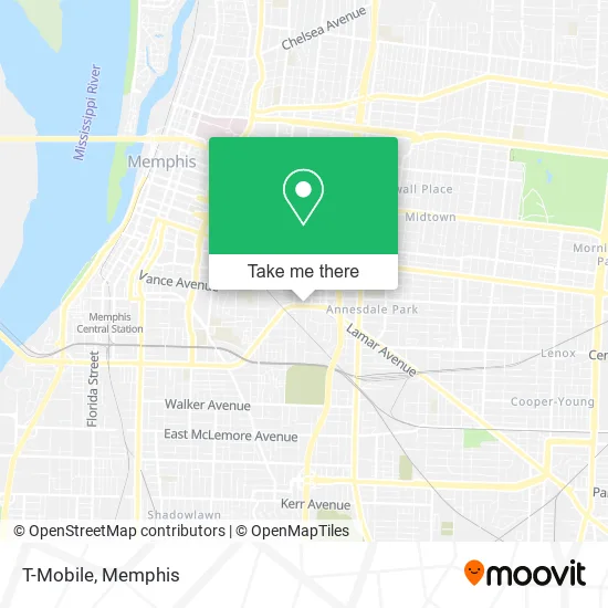 Mapa de T-Mobile
