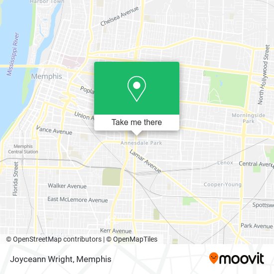 Mapa de Joyceann Wright