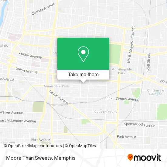 Moore Than Sweets map