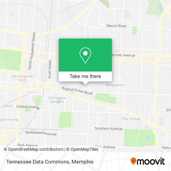 Mapa de Tennessee Data Commons
