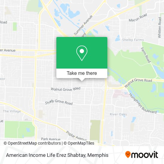 Mapa de American Income Life Erez Shabtay