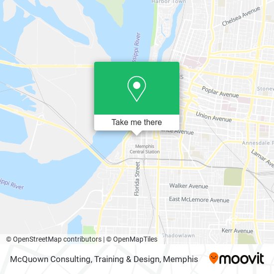 McQuown Consulting, Training & Design map