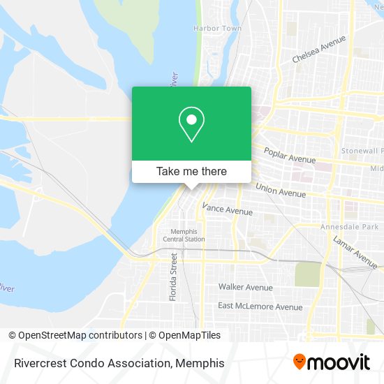 Rivercrest Condo Association map