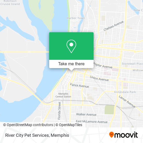 Mapa de River City Pet Services