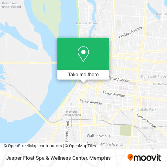 Jasper Float Spa & Wellness Center map