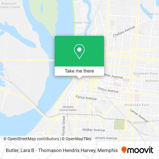 Mapa de Butler, Lara B - Thomason Hendrix Harvey