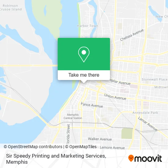 Sir Speedy Printing and Marketing Services map