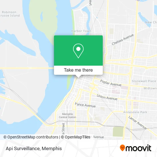 Api Surveillance map