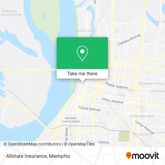 Allstate Insurance map