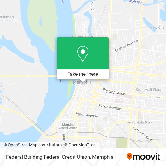 Mapa de Federal Building Federal Credit Union