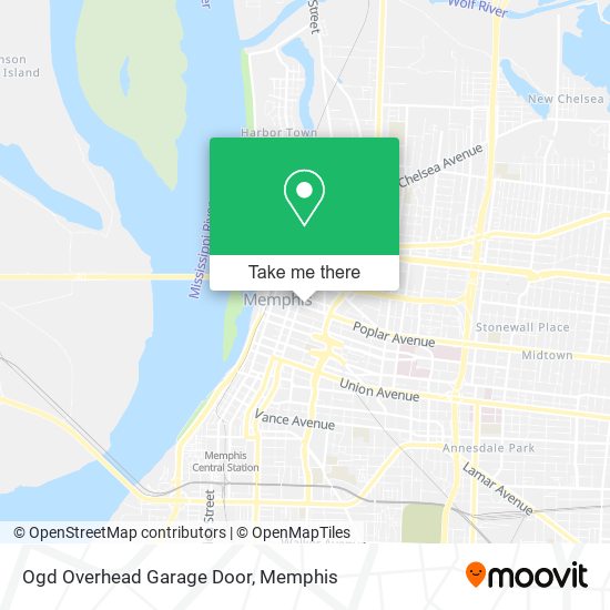 Ogd Overhead Garage Door map
