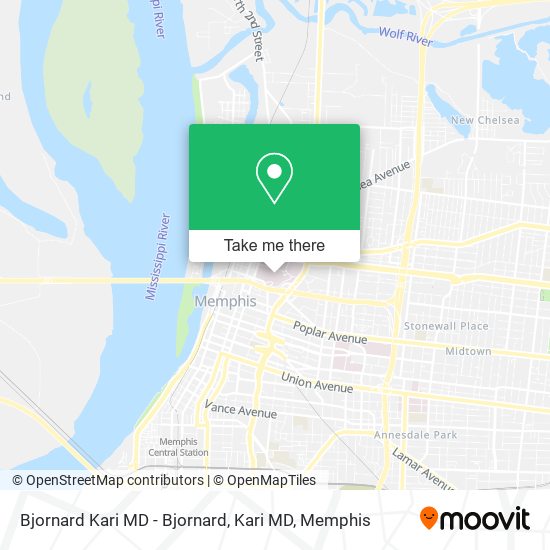 Bjornard Kari MD - Bjornard, Kari MD map