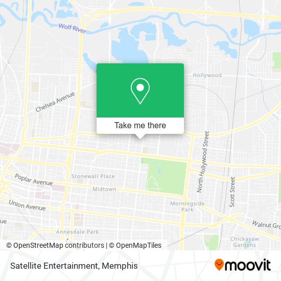Mapa de Satellite Entertainment