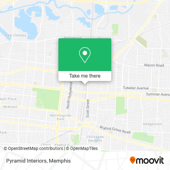 Mapa de Pyramid Interiors