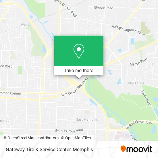 Gateway Tire & Service Center map