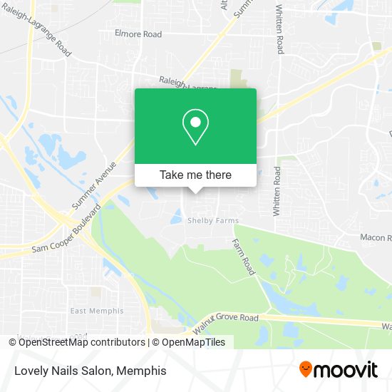 Mapa de Lovely Nails Salon