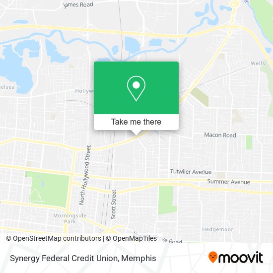 Synergy Federal Credit Union map