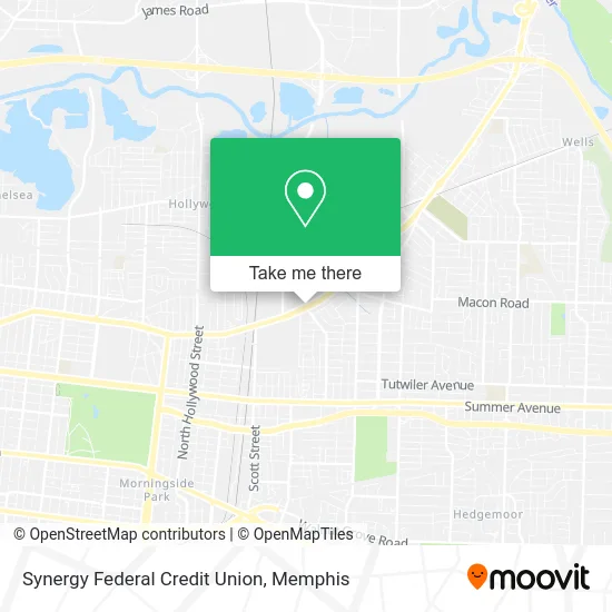 Synergy Federal Credit Union map