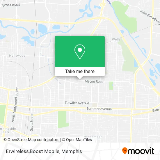 Erwireless,Boost Mobile map