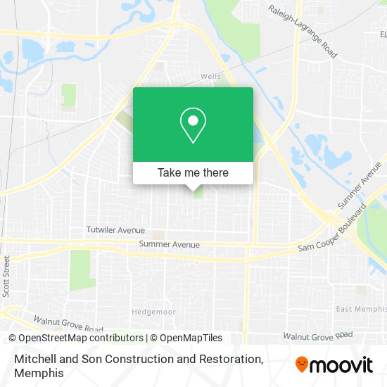Mitchell and Son Construction and Restoration map