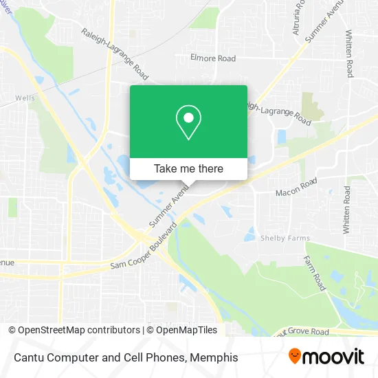 Cantu Computer and Cell Phones map