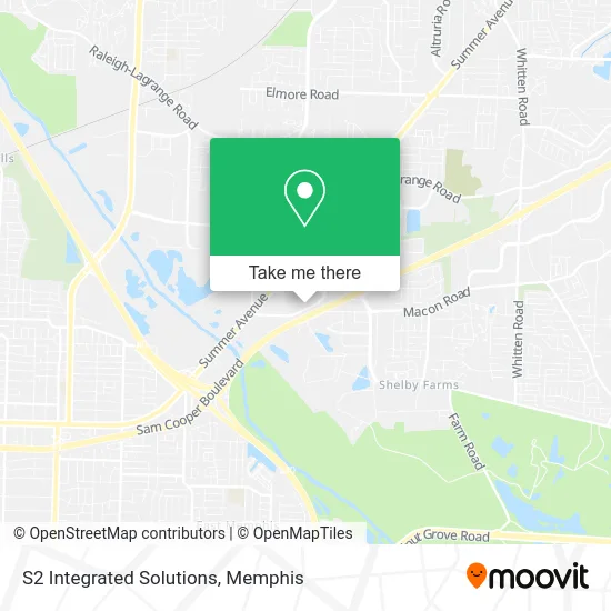S2 Integrated Solutions map
