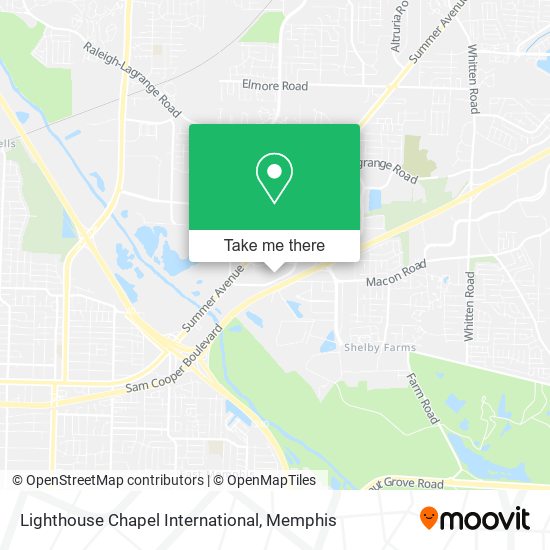 Mapa de Lighthouse Chapel International