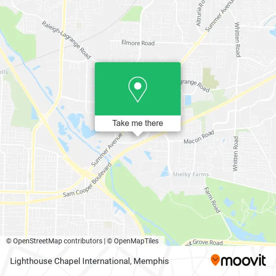 Lighthouse Chapel International map