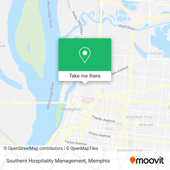 Southern Hospitality Management map