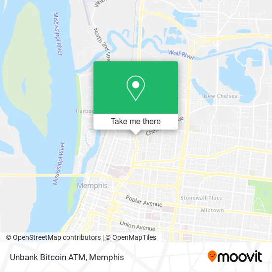 Unbank Bitcoin ATM map