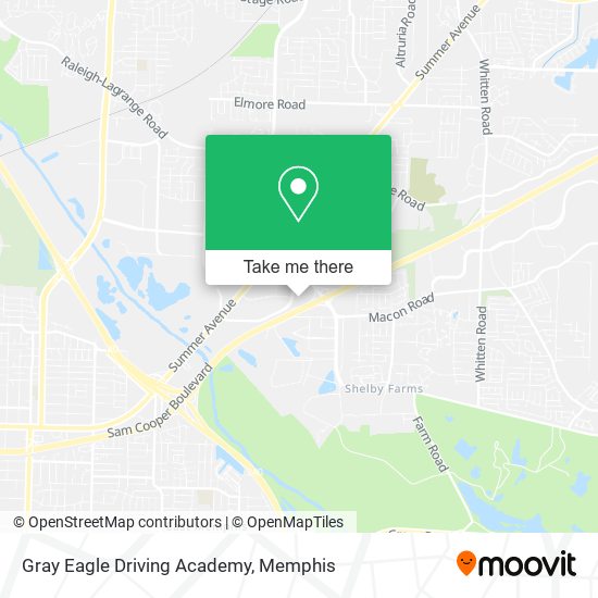 Mapa de Gray Eagle Driving Academy