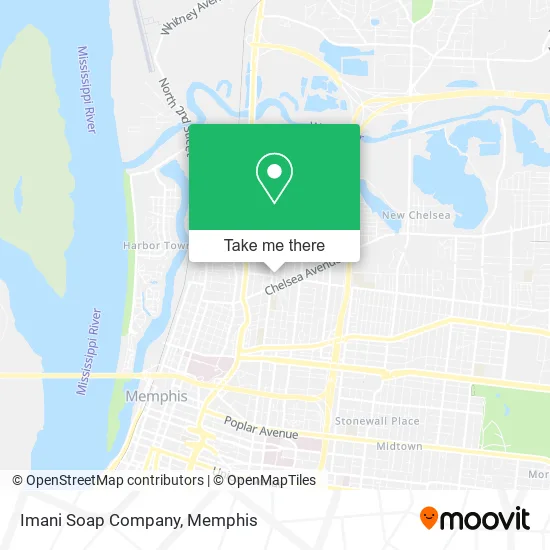 Mapa de Imani Soap Company