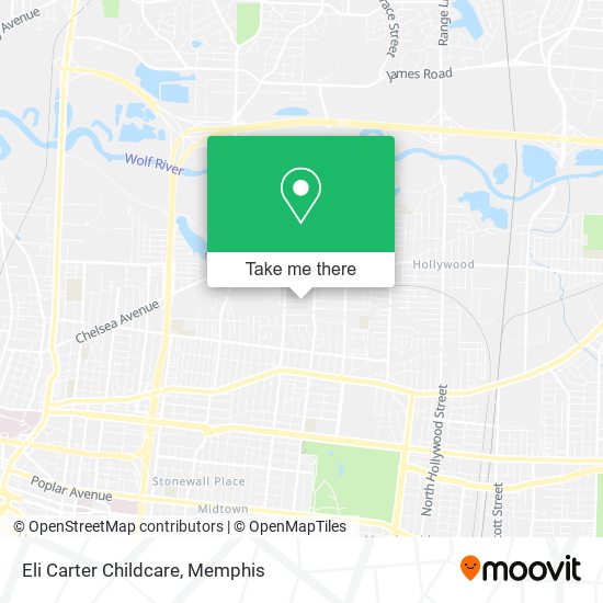 Eli Carter Childcare map