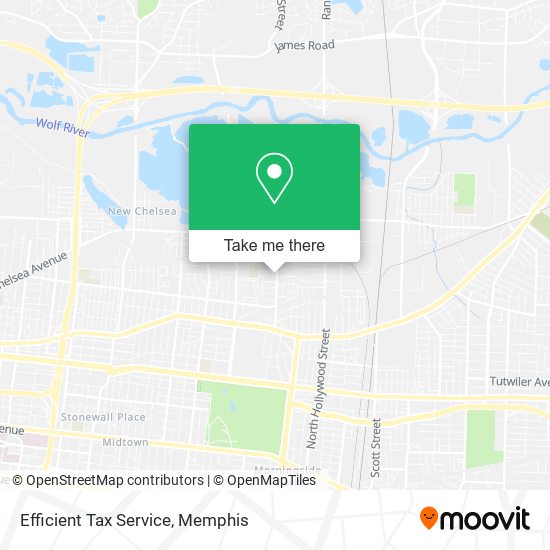 Mapa de Efficient Tax Service