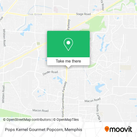 Pops Kernel Gourmet Popcorn map