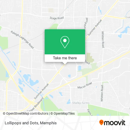 Lollipops and Dots map