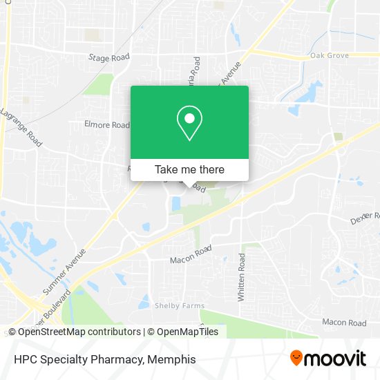 HPC Specialty Pharmacy map