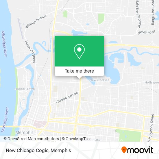 Mapa de New Chicago Cogic